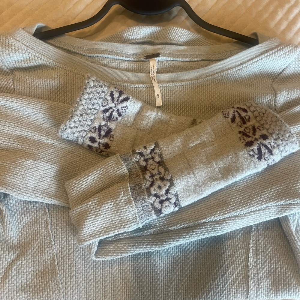 Free people thermal long sleeve